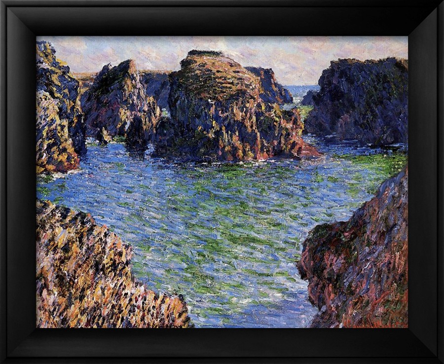 Port-Goulphar, Belle-Ile, Brittany - Claude Monet Paintings